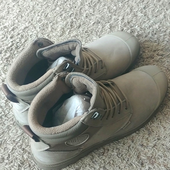 Gray Palladium leather boots - Picture 12 of 14